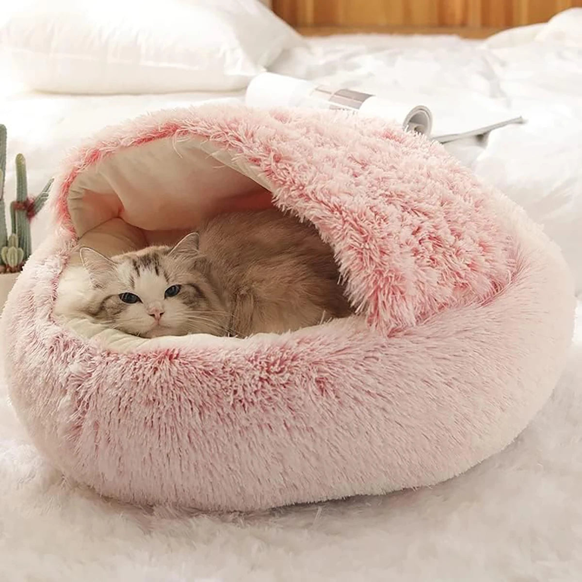 Cama Donut Cocoon com Teto Dobrável
